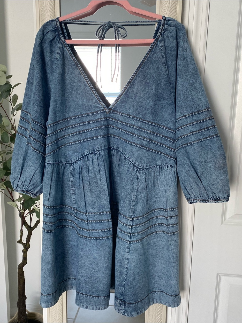 EUC Free People Sweet Surrender Mini Dress - XL - Picture 3 of 4